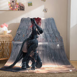 Ghost Blade Cosplay Flannel Fleece Blanket Comforter Bedding Sets - EBuycos