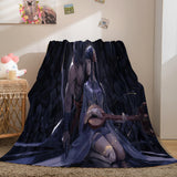 Ghost Blade Cosplay Flannel Fleece Blanket Comforter Bedding Sets - EBuycos
