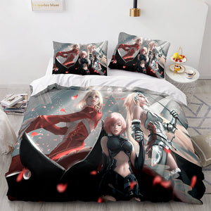 Ghost Knife Comforter Bedding Sets 3 Piece Duvet Covers Bed Sheets - EBuycos