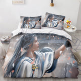 Ghost Knife Comforter Bedding Sets 3 Piece Duvet Covers Bed Sheets - EBuycos