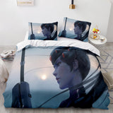Ghost Knife Comforter Bedding Sets 3 Piece Duvet Covers Bed Sheets - EBuycos