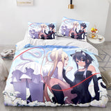 Ghost Knife Comforter Bedding Sets 3 Piece Duvet Covers Bed Sheets - EBuycos