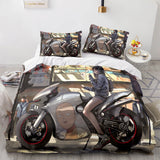 Ghost Knife Cosplay Bedding Sets Duvet Covers Comforter Bed Sheets - EBuycos