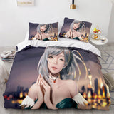 Ghost Knife Cosplay Bedding Sets Duvet Covers Comforter Bed Sheets - EBuycos