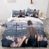Ghost Knife Cosplay Bedding Sets Duvet Covers Comforter Bed Sheets - EBuycos