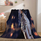 Game Ghost Blade Cosplay Flannel Fleece Blanket Comforter Bedding Sets - EBuycos