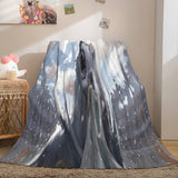 Game Ghost Blade Cosplay Flannel Fleece Blanket Comforter Bedding Sets - EBuycos