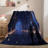 Game Ghost Blade Cosplay Flannel Fleece Blanket Comforter Bedding Sets - EBuycos