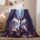 Game Ghost Blade Cosplay Flannel Fleece Blanket Comforter Bedding Sets - EBuycos
