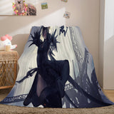 Game Ghost Blade Cosplay Flannel Fleece Blanket Comforter Bedding Sets - EBuycos