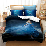 Girls Gift Disney Princess Bedding Set Quilt Duvet Cover Bed Sheets - EBuycos