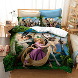 Girls Gift Disney Princess Bedding Set Quilt Duvet Cover Bed Sheets - EBuycos