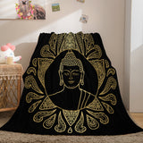 Golden Rune Soft Flannel Fleece Throw Cosplay Blanket Comforter Set - EBuycos