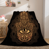 Golden Rune Soft Flannel Fleece Throw Cosplay Blanket Comforter Set - EBuycos