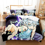 HUNTER×HUNTER Cosplay Bedding Set Comforter Duvet Cover Bed Sheets - EBuycos