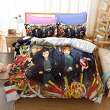 Haikyuu Cosplay Students Bedding Set Quilt Duvet Cover Bed Sheets Sets - EBuycos