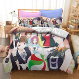 Haikyuu Cosplay Students Bedding Set Quilt Duvet Cover Bed Sheets Sets - EBuycos