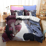 Haikyuu Cosplay Students Bedding Set Quilt Duvet Cover Bed Sheets Sets - EBuycos