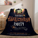 Halloween Castle Flannel Fleece Throw Cosplay Blanket Comforter Sets - EBuycos
