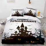 Halloween Decor Bedding Set Duvet Cover Comforter Bed Sheets - EBuycos
