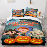 Halloween Decor Bedding Set Duvet Cover Comforter Bed Sheets - EBuycos