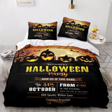 Halloween Decor Bedding Set Duvet Cover Comforter Bed Sheets - EBuycos