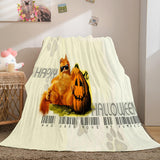 Halloween Flannel Caroset Throw Cosplay Blanket Comforter Set - EBuycos