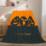 Halloween Flannel Caroset Throw Cosplay Blanket Comforter Set - EBuycos