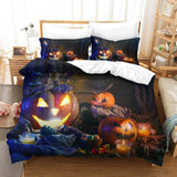 Hallowmas Pattern Bedding Set Quilt Cover Without Filler