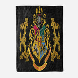 Harry Potter Blanket Pattern Flannel Throw Room Decoration