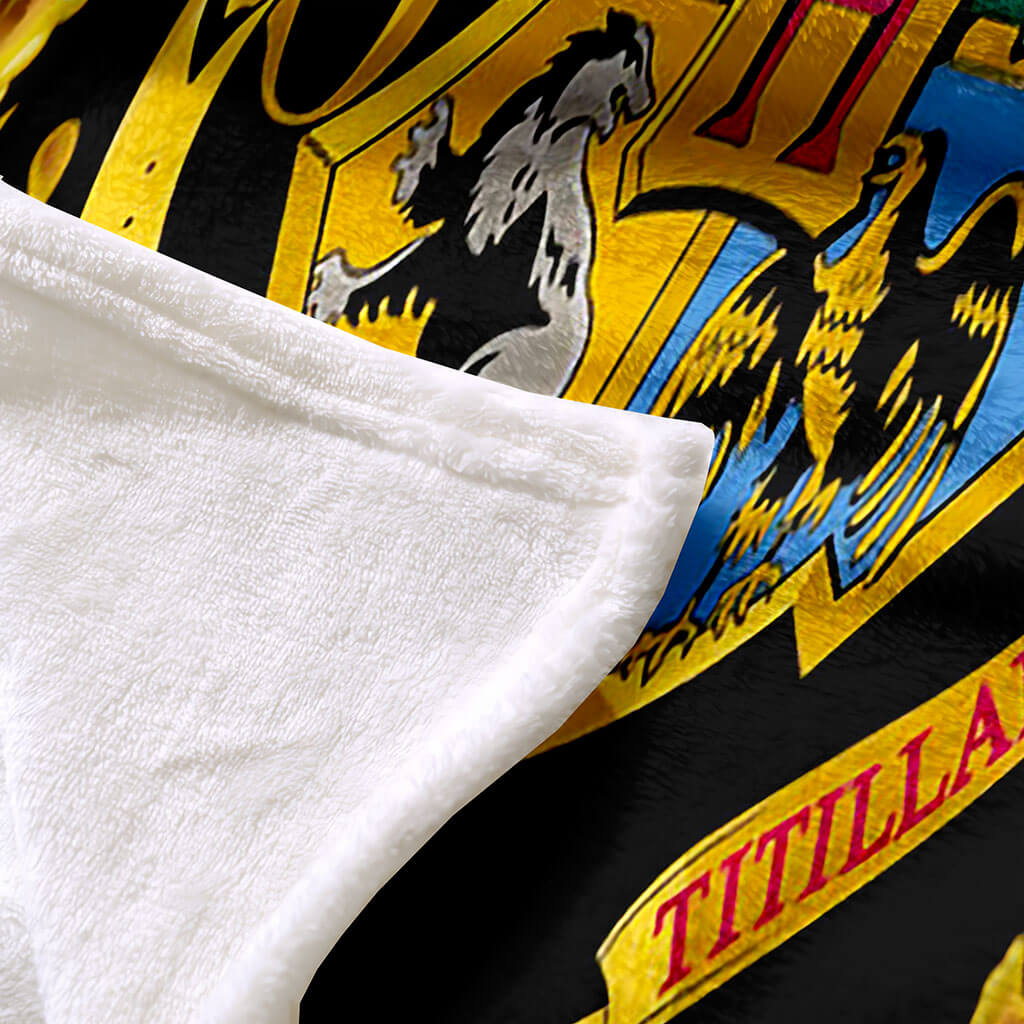 Harry Potter Blanket Pattern Flannel Throw Room Decoration