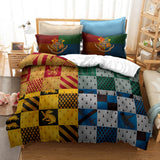 Harry Potter College Pattern Bedding Set Quilt Cover Without Filler