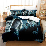 Harry Potter Cosplay Bedding Set Duvet Cover Comforter Bed Sheets - EBuycos