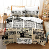 Harry Potter Cosplay Bedding Set Duvet Cover Comforter Bed Sheets - EBuycos