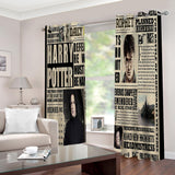 Harry Potter Curtains Blackout Window Drapes for Room Decoration