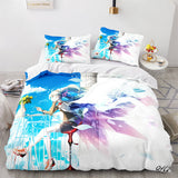 Hatsune Miku Cosplay Bedding Set Duvet Cover Comforter Bed Sheets - EBuycos