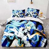 Hatsune Miku Cosplay Bedding Set Duvet Cover Comforter Bed Sheets - EBuycos