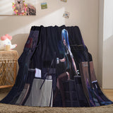 Hatsune Miku Cosplay Soft Flannel Blanket Throw Blanket Comforter Sets - EBuycos