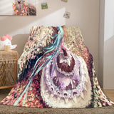 Hatsune Miku Flannel Blanket Cosplay Throw Blanket Comforter Sets - EBuycos