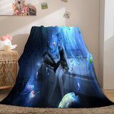 Hatsune Miku Flannel Blanket Cosplay Throw Blanket Comforter Sets - EBuycos