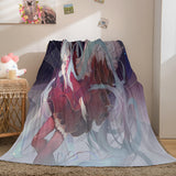 Hatsune Miku Flannel Blanket Cosplay Throw Blanket Comforter Sets - EBuycos
