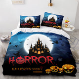 Horror Halloween Decor Bedding Sets Duvet Covers Comforter Bed Sheets - EBuycos
