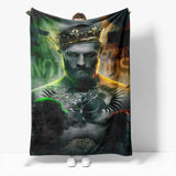 Horror Robe Flannel Blanket Fleece Throw Blanket Wrap Nap Bedding Sets - EBuycos