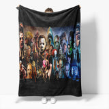 Horror Robe Flannel Blanket Fleece Throw Blanket Wrap Nap Bedding Sets - EBuycos