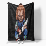 Horror Robe Flannel Blanket Fleece Throw Blanket Wrap Nap Bedding Sets - EBuycos