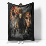 Horror Robe Flannel Blanket Fleece Throw Blanket Wrap Nap Bedding Sets - EBuycos