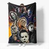 Horror Robe Flannel Blanket Fleece Throw Blanket Wrap Nap Bedding Sets - EBuycos