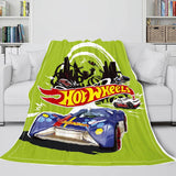 Hot Wheels Blanket Flannel Fleece Blanket