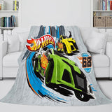 Hot Wheels Blanket Flannel Fleece Blanket - EBuycos