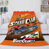 Hot Wheels Blanket Flannel Fleece Blanket - EBuycos